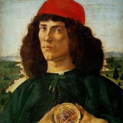 Portrait of a Man with a Medal of Cosimo the Elder